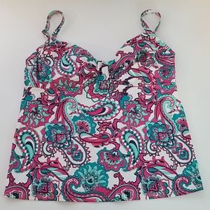 Lands End size 12 swim top